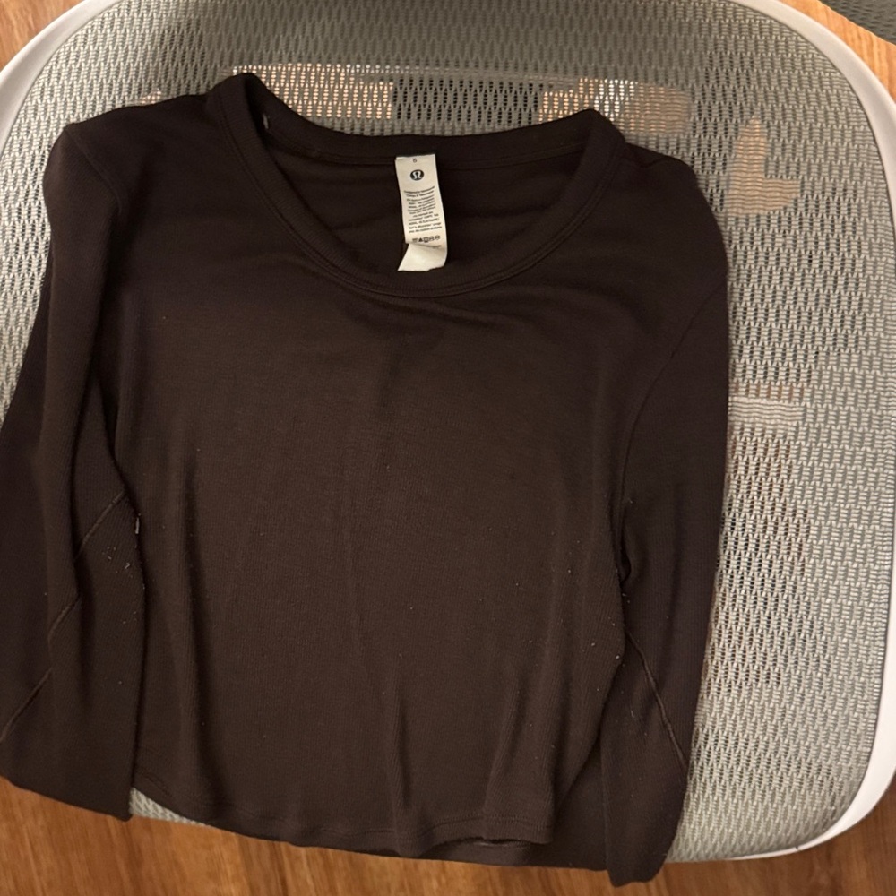 lululemon athletica Black Long Sleeve Top